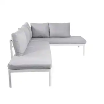 Casa Naima set lounge blanc, gris offre