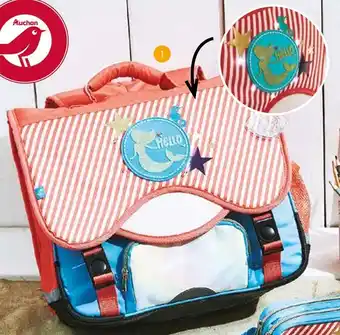 Auchan Auchan cartable 38cm mermaid led offre
