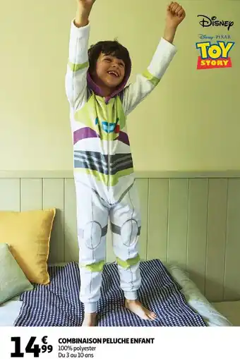 Auchan Disney / toy story combinaison peluche enfant offre