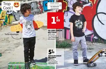 In extenso tee-shirt garçon ou pantalon garçon