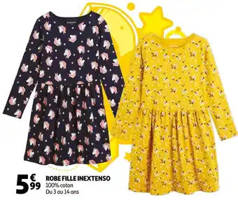 Auchan In extenso robe fille offre