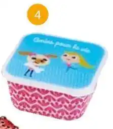 Auchan Boîte à goûter offre