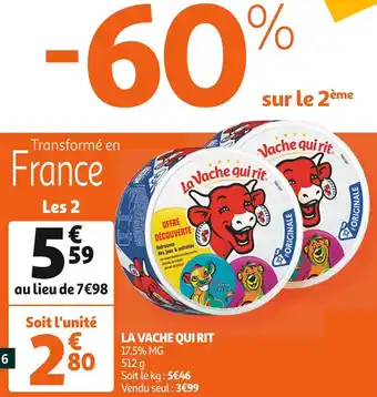 Auchan La vache qui rit la vache qui rit offre