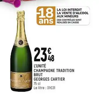Champagne Tradition Brut Georges Cartier