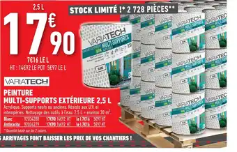 Brico Cash Peinture multi-Supports exterieure 2,5 L offre