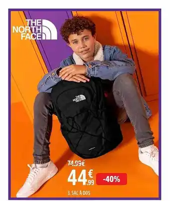 Intersport Sac à dos the north face offre