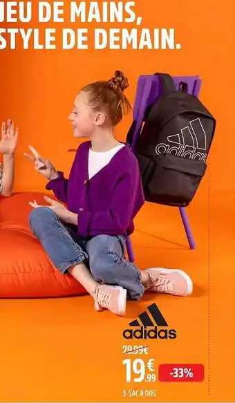 Intersport Sac à dos adidas offre