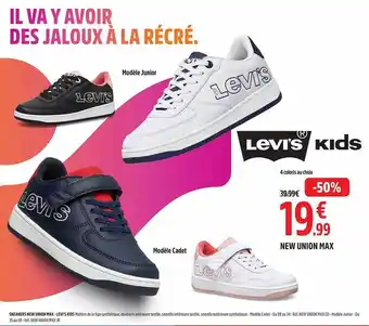 Intersport New union max levi's kids offre