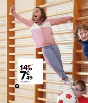 Carrefour Jogging fille ou garçon offre