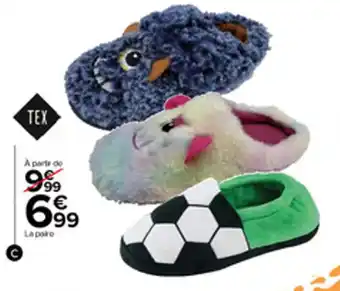 Carrefour Mule ou chausson enfant offre