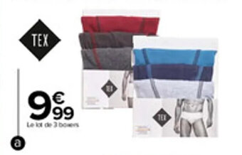 Carrefour Boxers homme offre