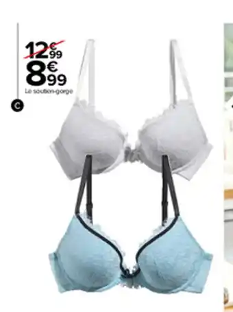 Carrefour Soutien-Gorge Femme offre