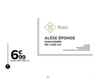 Carrefour Alèse Bouclette Imperméable offre