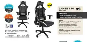 Hyperburo Gamer Pro Fauteuil Gamer offre