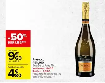 Carrefour Prosecco perlino offre