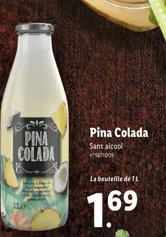 Lidl Pina colada offre
