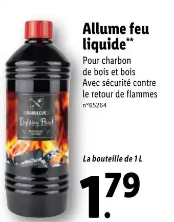 Allume feu liquide