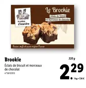 Lidl Brookie offre