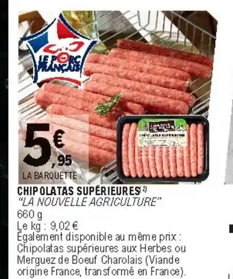 E.Leclerc Chipolatas Supérieures offre
