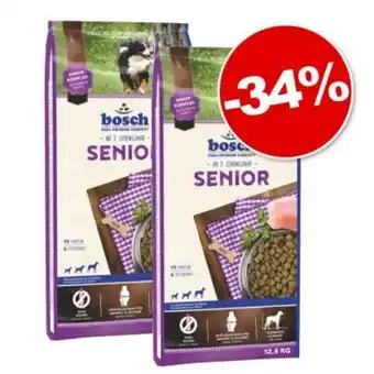 Zooplus Croquettes bosch senior 2 x 1 kg pour chien : 34 % de remise ! offre