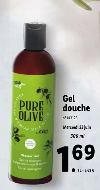 Lidl Gel douche offre