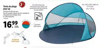 Tente de plage pop-up