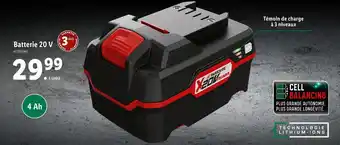 Lidl Batterie 20 V offre