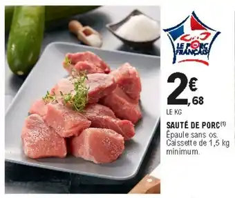 E.Leclerc Sauté de Porc offre