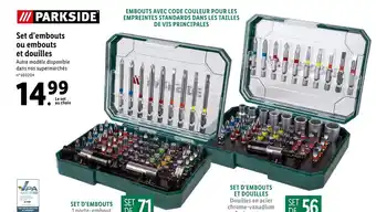 Lidl Set d'embouts ou embouts et douilles offre
