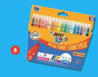 E.Leclerc 18 feutres de coloriage "BIC" offre