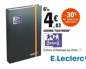 E.Leclerc Agenda "easybook" offre
