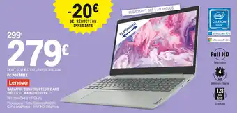 E.Leclerc PC portable offre