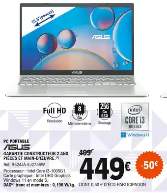 E.Leclerc Pc portable offre
