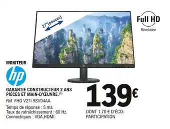 E.Leclerc Moniteur offre