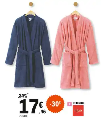E.Leclerc Peignoir offre