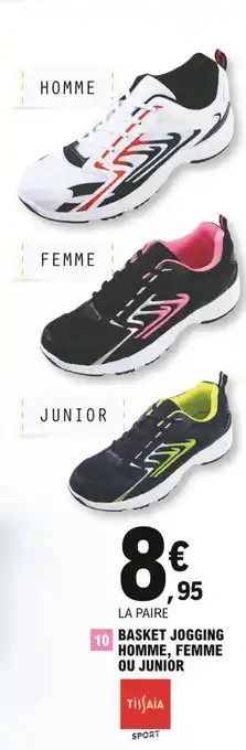 E.Leclerc Basket jogging homme, femme ou junior offre