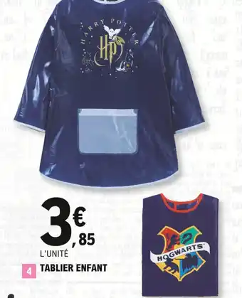 E.Leclerc Tablier enfant offre
