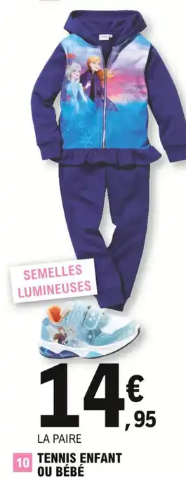 E.Leclerc Tennis enfant ou bébé offre