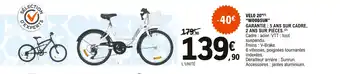 E.Leclerc Velo 20" "woodsun" offre