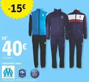 E.Leclerc Survêtement junior offre