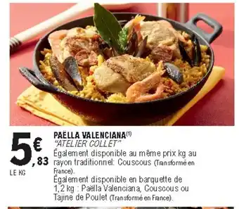 E.Leclerc Paëlla Valenciana offre