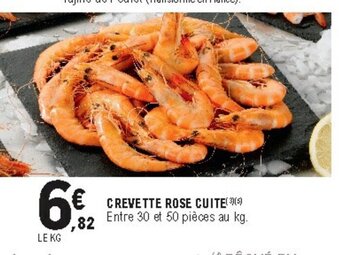 E.Leclerc Crevette Rose Cuite offre