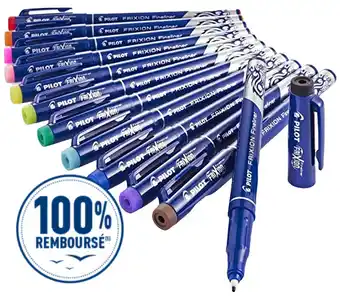 Bureau Vallée Feutre d’écriture frixion fineliner offre
