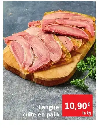 Colruyt Langue cuite en pain offre