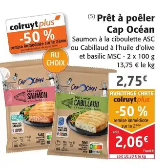 Colruyt Prêt à poêler cap océan offre