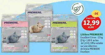 Maxi Zoo Premiere litière offre