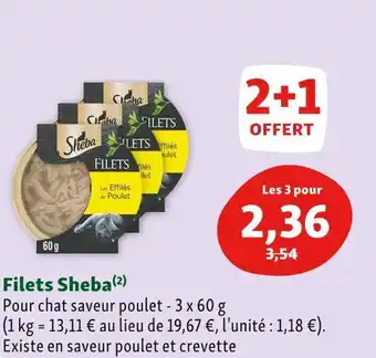 Maxi Zoo Sheba filets offre