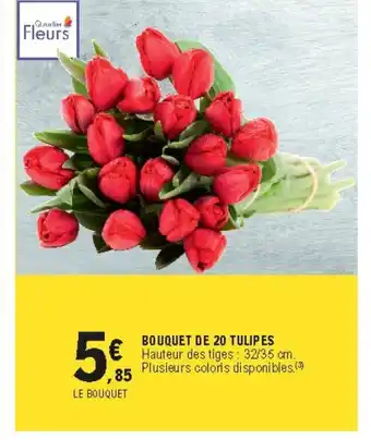 Bouquet de 20 Tulipes