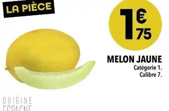 Supeco Melon jaune offre