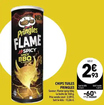 Pringles chips tuiles